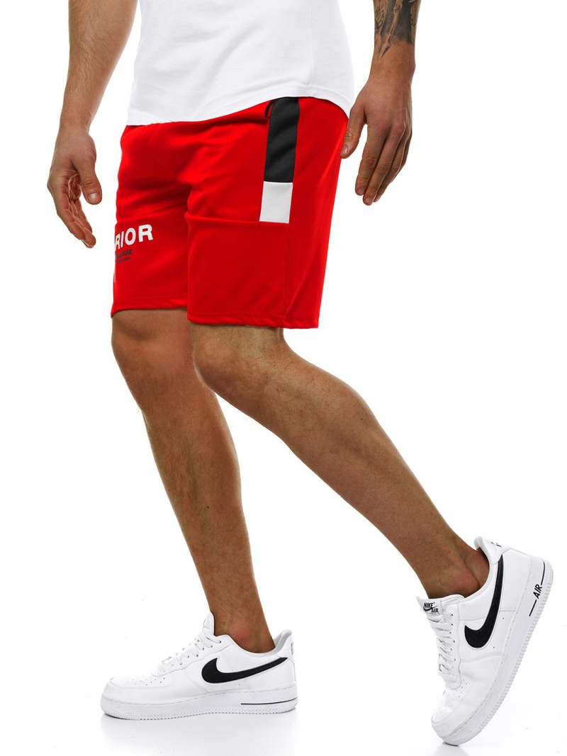Férfi rövidnadrág Piros JS/KK300175