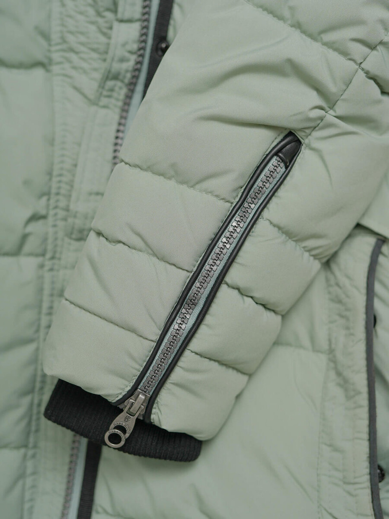 Női téli kabát mentol OZONEE O/W377