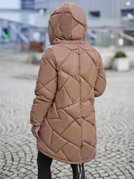 Női téli kabát camel OZONEE JS/5M3189/84Z