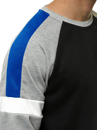 Férfi Melegítő felső Fekete OZONEE JS/JZ11038