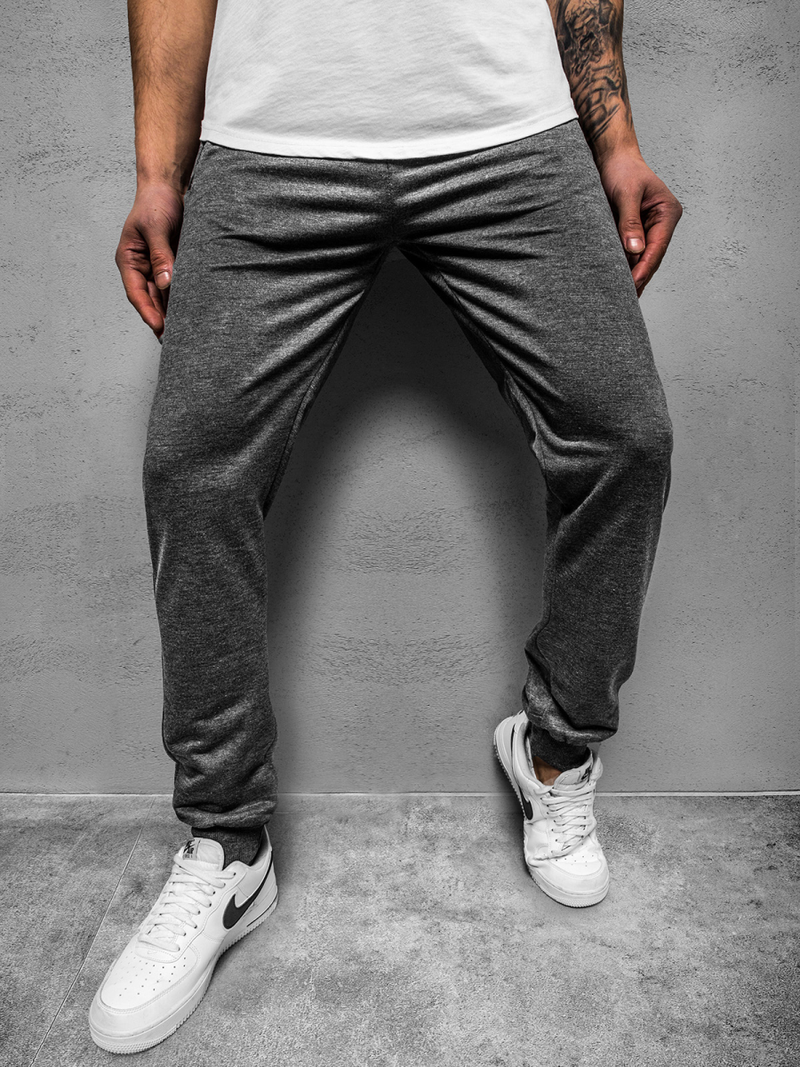 Férfi melegítő nadrág Sötét-Szürke JS/XW002SZ