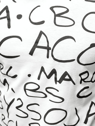 Férfi Póló Fehér OZONEE JS/8T1213/1