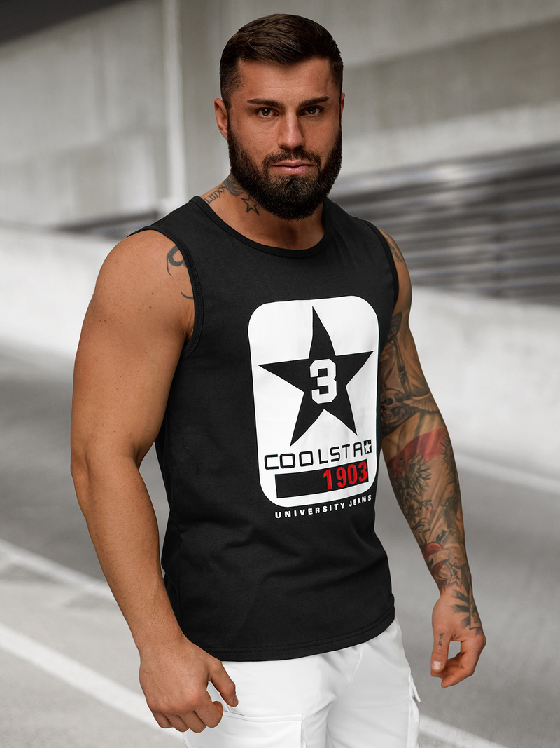 Férfi Atléta Fekete OZONEE JS/8B1719/3Z