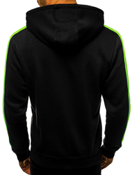 Férfi Melegítő felső Fekete-Akvamarin OZONEE JS/2015