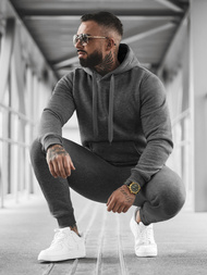 Férfi melegítő együttes grafit OZONEE JS/XW2009