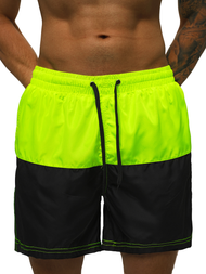 Férfi Fürdőnadrág Sárga-Fekete OZONEE JS/HM056