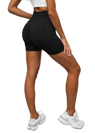 Rövid női leggings fekete OZONEE O/YJS7722