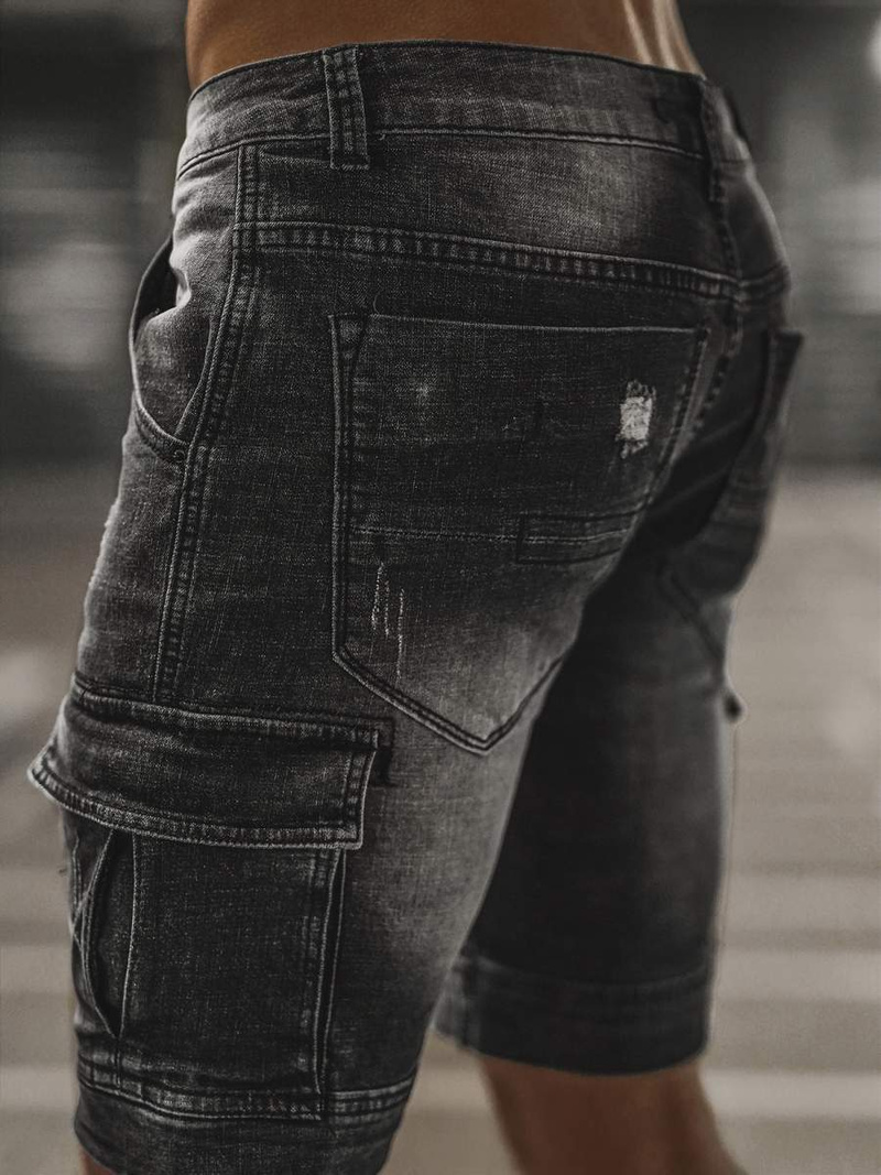 Férfi Rövidnadrág Fekete OZONEE NB/MP0039NZ