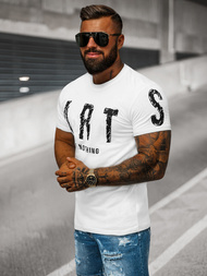 Férfi Póló Fehér OZONEE O/8T1263/1