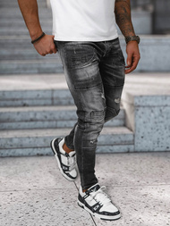 Férfi farmer nadrág fekete OZONEE NB/MP0155N