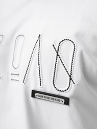 Férfi Póló Fehér OZONEE O/QQ1185