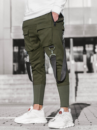 Férfi nadrág jogger Khaki OZONEE G/11133