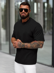 Férfi Póló Fekete OZONEE JS/67T1298/3