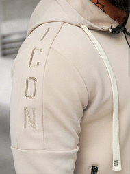 Férfi melegítő együttes bézs OZONEE O/LN11760