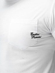 Férfi Póló Fehér OZONEE O/QQ1387