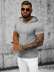 Férfi Póló Szürke OZONEE JS/8T957/2Z