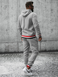 Férfi melegítő együttes szürke OZONEE JS/8C65/2