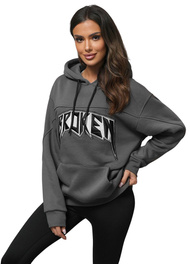 Kapucnis felső grafit OZONEE O/SWE23019Z