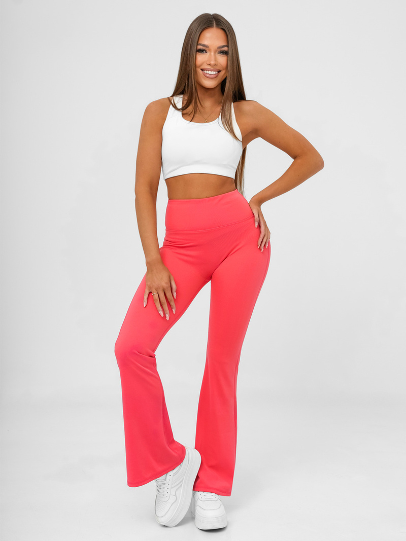 Női leggings széles lábakkal málna OZONEE JS/KTK006-J