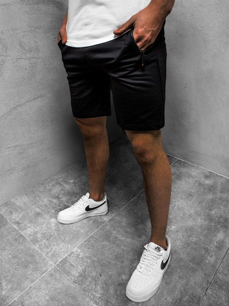 Férfi rövidnadrág Fekete JS/XW38Z