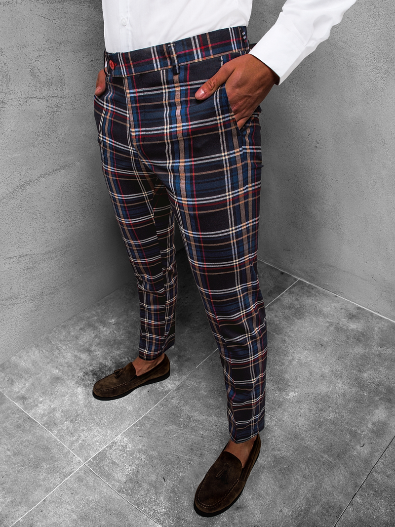 Férfi chino nadrág Gránát OZONEE DJ/5589