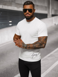 Férfi Póló Fehér OZONEE O/L1192