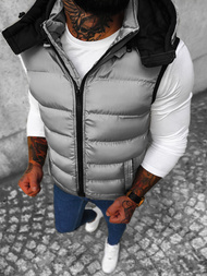 Férfi Mellény Szürke OZONEE N/7129