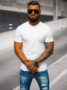 Férfi Póló Fehér OZONEE NB/MT3001Z