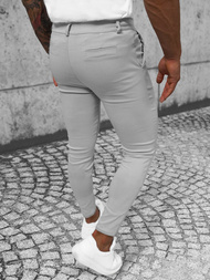 Férfi Chino Nadrág Szürke OZONEE O/P4049