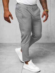 Férfi Chino Nadrág Szürke OZONEE O/1411SP