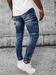 Férfi Nadrág Jogger Sötét-Kék OZONEE NB/MP0130BS