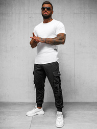 Férfi Melegítő Nadrág Fekete OZONEE O/PS6021