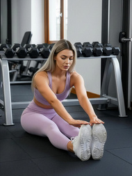 Női leggings világos lila OZONEE JS/17K580/85Z