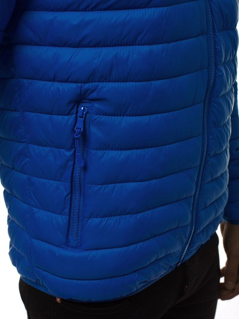 Férfi átmeneti kabát kék OZONEE JS/LY35