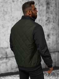 Férfi Dzseki Sötét-Zöld OZONEE JS/84M3022/136