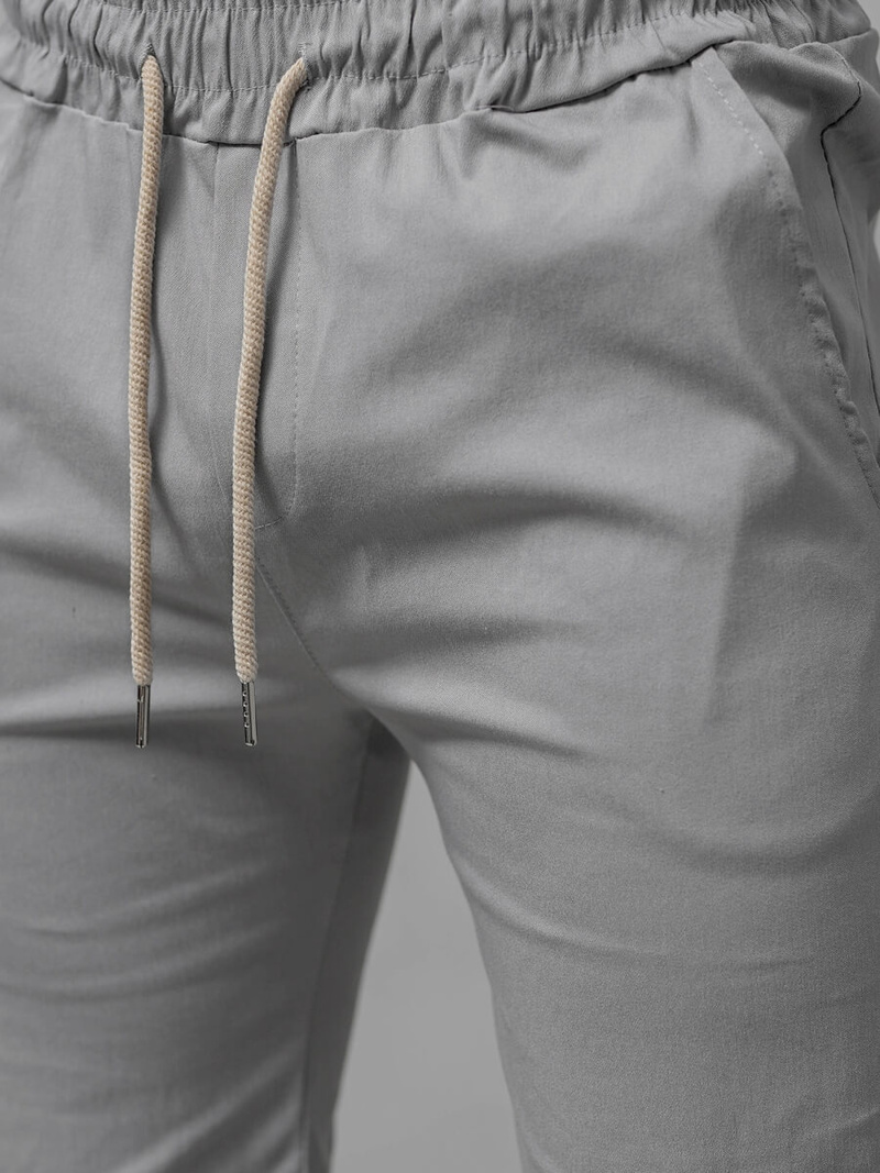 Férfi Chino Rövidnadrág Szürke OZONEE O/P4052