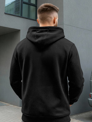 Férfi kapucnis felső fekete OZONEE JS/8B1969/3