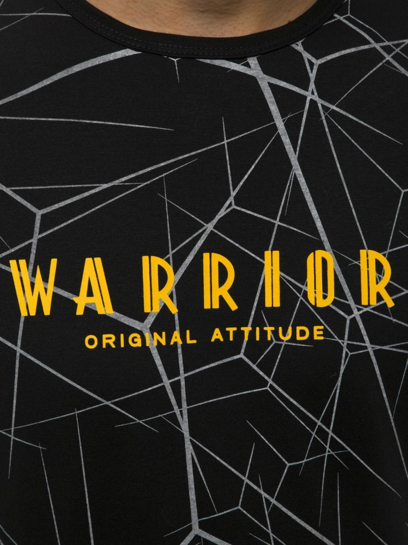 Férfi póló Fekete OZONEE JS/SS10935