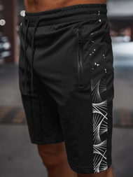 Férfi Szabadidő Együttes Fekete-Ezüst OZONEE O/HM751