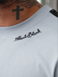 Férfi Póló Világos-Kék OZONEE O/QQ1195