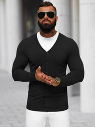 Férfi Pulóver Fekete OZONEE NB/MM6006/4Z