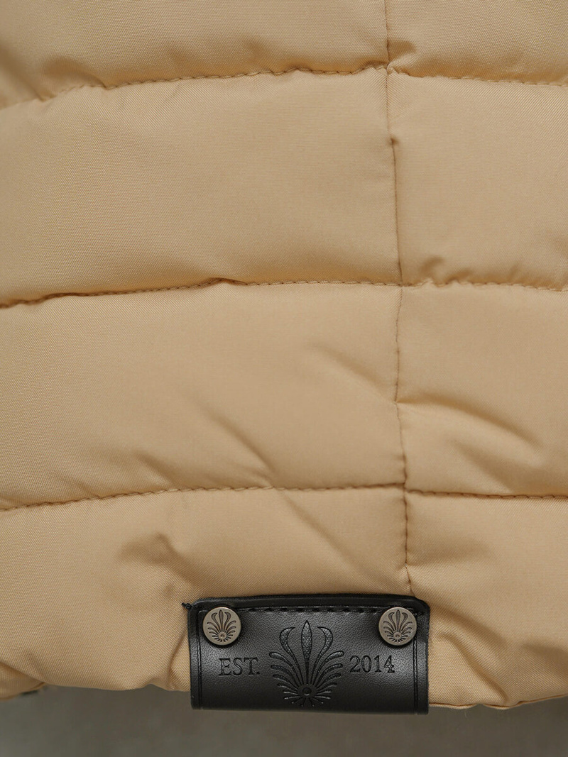 Női téli kabát bézs OZONEE O/W377Z