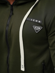 Férfi melegítő együttes khaki OZONEE O/LN11760