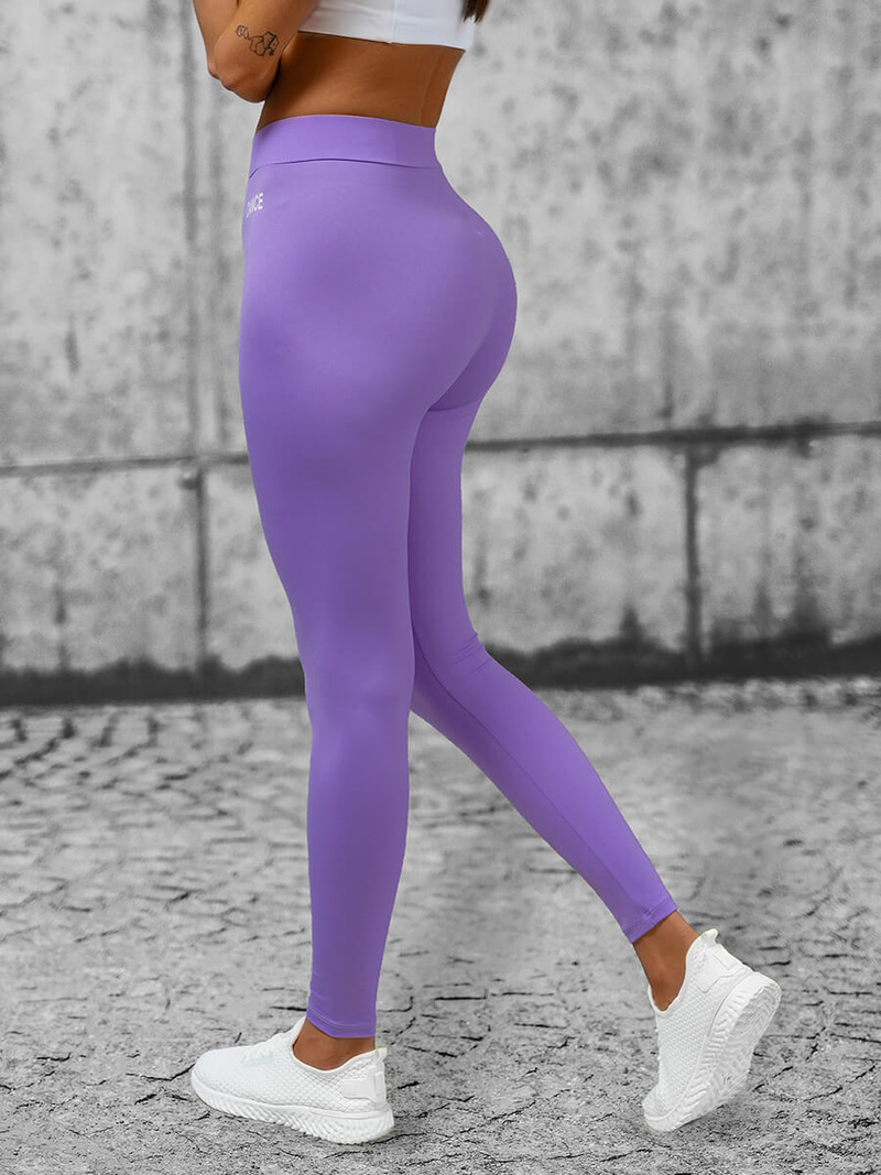 Női leggings világos lila OZONEE O/FJ8066