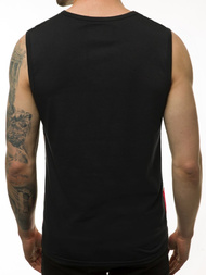 Férfi trikó Fekete OZONEE JS/SS11065