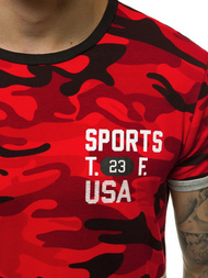 Férfi póló Piros OZONEE JS/SS10982