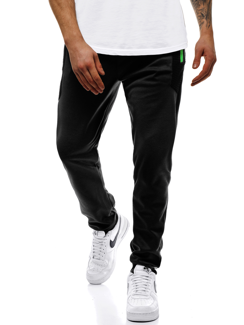 Férfi melegítő nadrág Fekete OZONEE JS/JZ11020