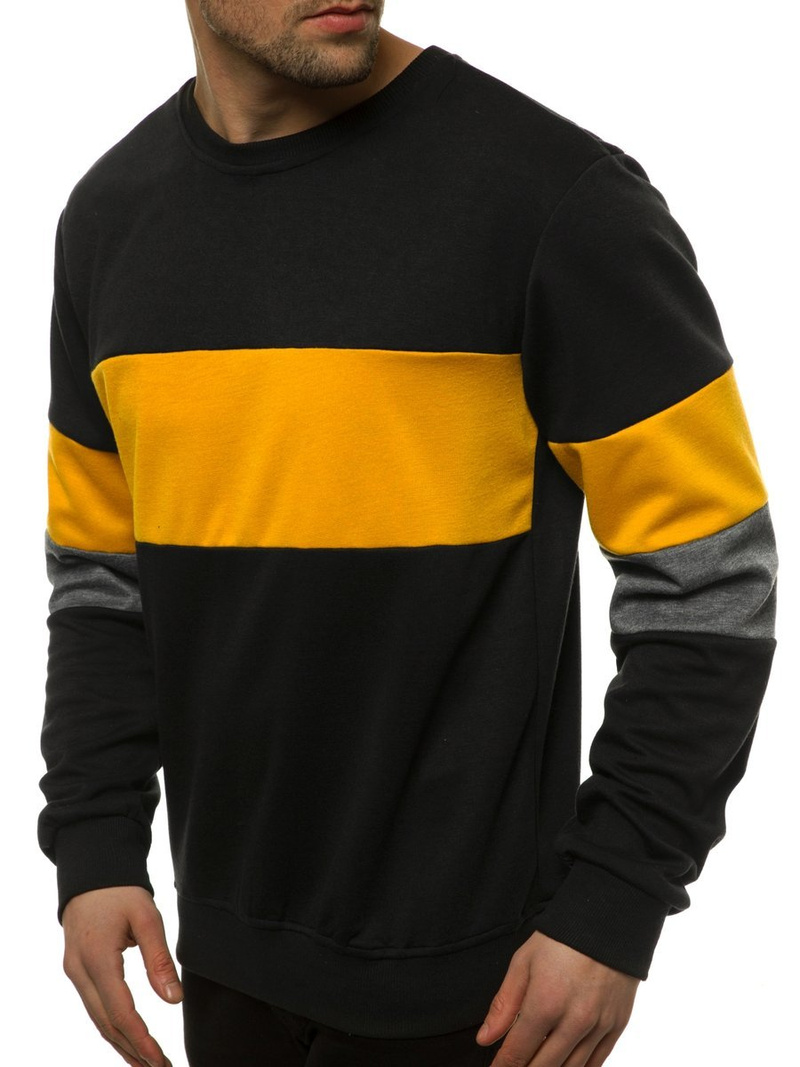 Férfi Melegítő felső Fekete OZONEE JS/JZ11039