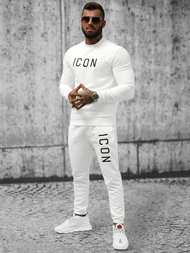 Férfi melegítő együttes fehér OZONEE 20