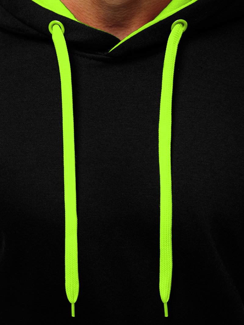 Férfi blúz Fekete-celadon OZONEE JS/2011